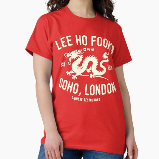 Lee Ho Fooks Dragon - Chinese Restaurant - London Werewolves - Zevon T-Shirt
