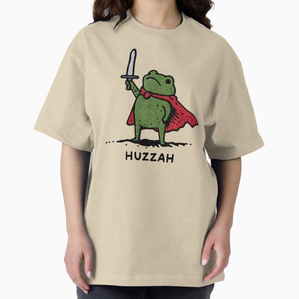 Huzzah Frog With Sword T-Shirt