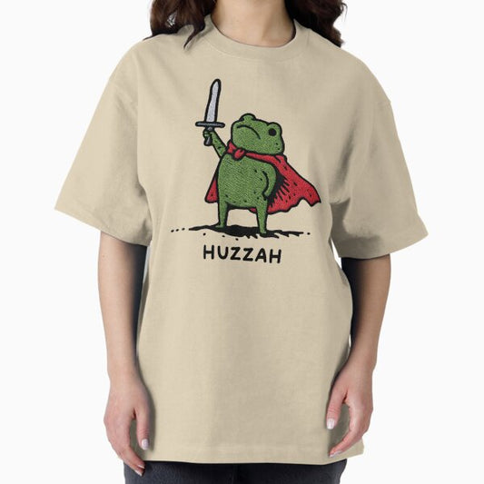 Huzzah Frog With Sword T-Shirt
