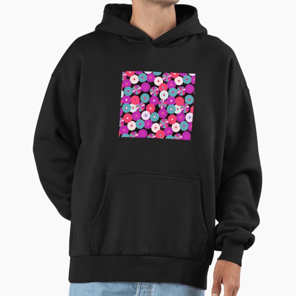 Multicolored cherry blossoms Hoodie