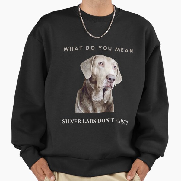 Silver Lab Love Sweatshirt