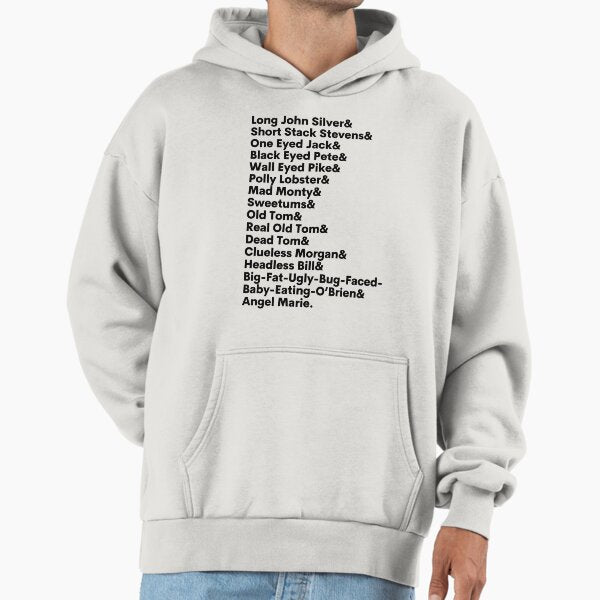 Muppet Treasure Island Rollcall Names List Hoodie