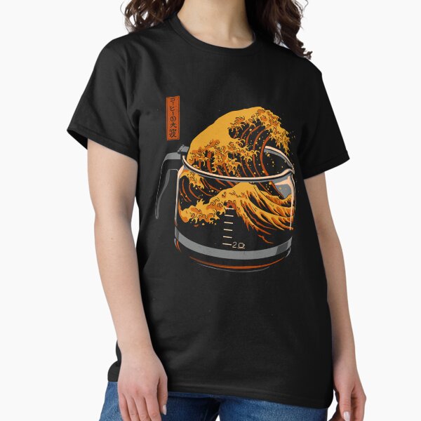 The Great Wave of Coffee T-Shirt