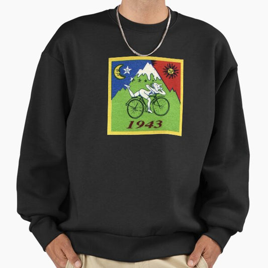 Albert Hoffman LSD Bicycle Day Sweatshirt