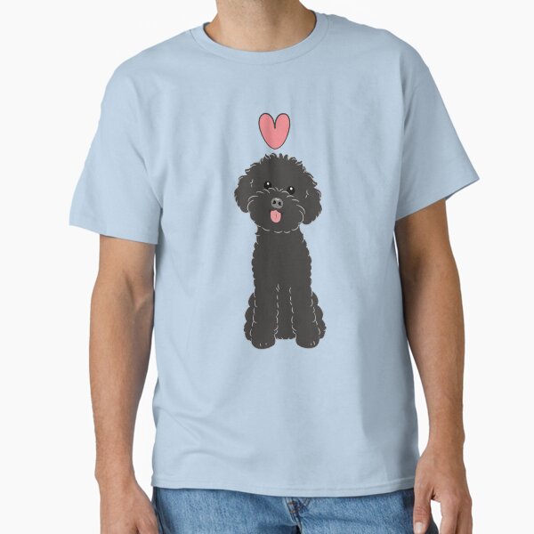 LOVE Black Toy Poodle T-Shirt