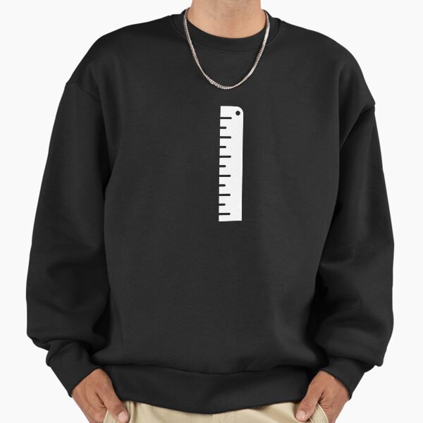 White Ruler Basic Ruler Tshirt Sweatshirt