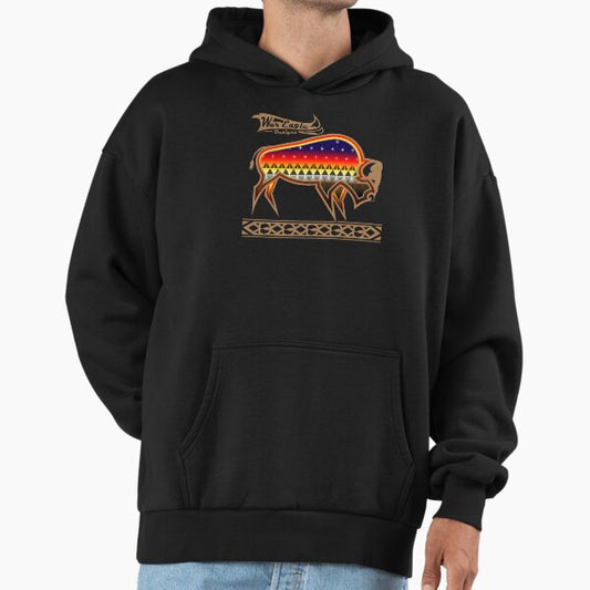 Protecting the People Brown Buffalo Hoodie