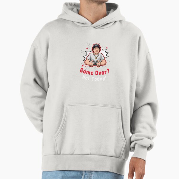 GAME OVER GAMER FUNNY GAMING CONTROLLER CARTOON DESIGN Hoodie
