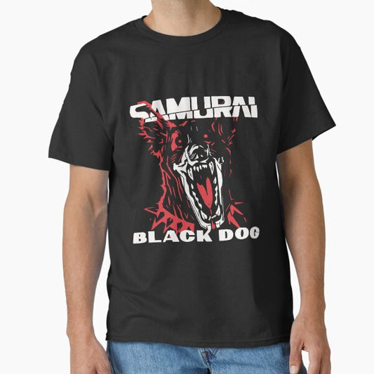 Black dog T-Shirt