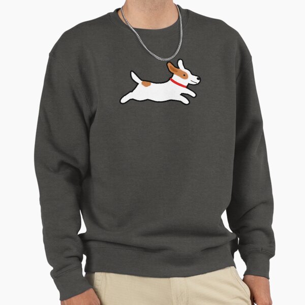 Cute Jack Russell Terrier Running Dog Sweatshirt