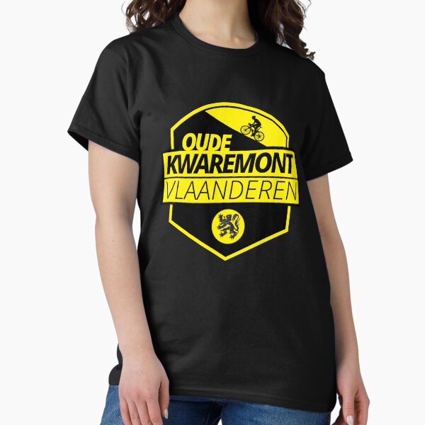 Oude Kwaremont Cobbled Climb Cycling Flanders Belgium T-Shirt