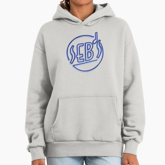 Seb_s Logo with neon Hoodie