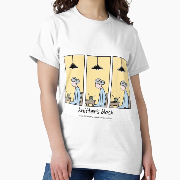 Knitter's block T-Shirt
