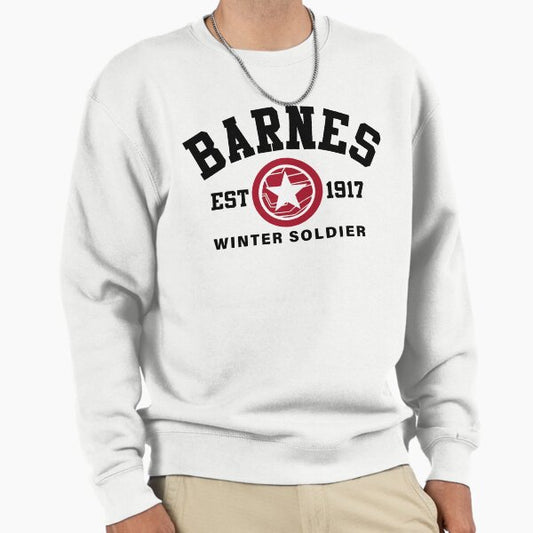 Bucky Barnes Thunderbolts Winter Soldier Sebastian Stan Avengers Superhero Sweatshirt