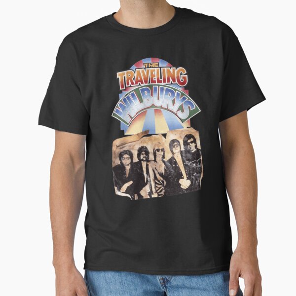 The Traveling Wilburys Full Members Vintage Poster For Rock Fans T-Shirt
