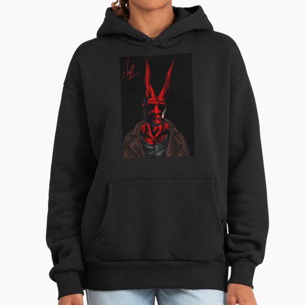 Boy From Hell (Hellboy) - with background Hoodie