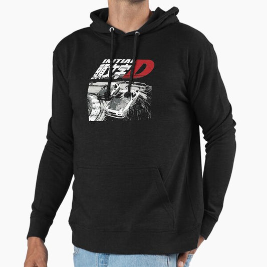 Initial D - Drift Racing tandems Toyota Corolla AE86 Sprinter Trueno vs FC rx-7 Hoodie