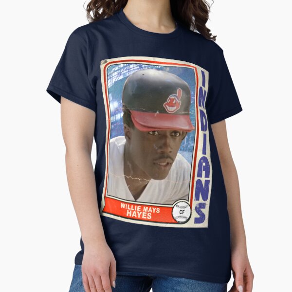 Willie Mays Hayes Retro Trading Card T-Shirt
