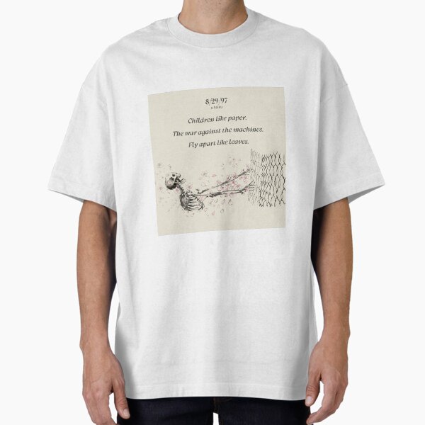 8/29/97 - A Haiku (WITH TITLE) T-Shirt