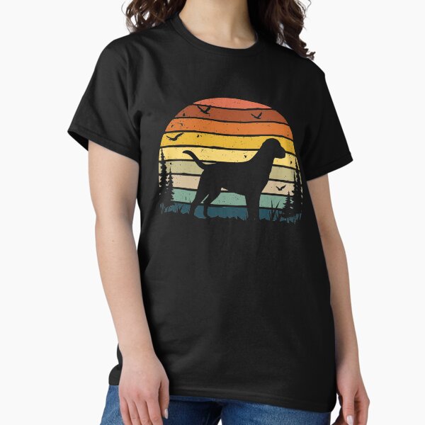 Labrador Dog Retro Vintage T-Shirt