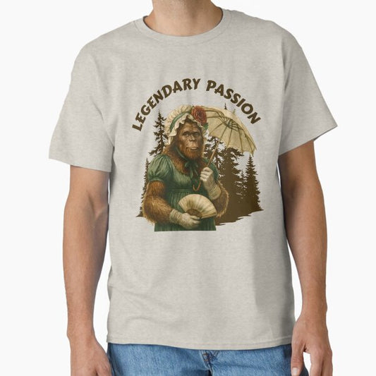 Bigfoot, Legendary Passion, Regency Lady T-Shirt