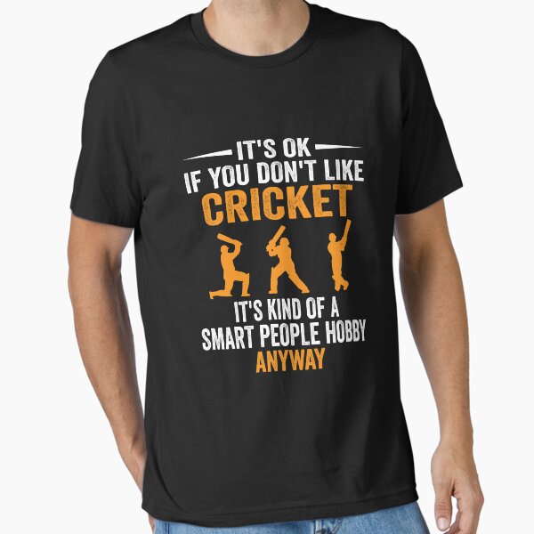Smart People Hobby Cricket - Funny Cricket Player Lover Gift T-Shirt