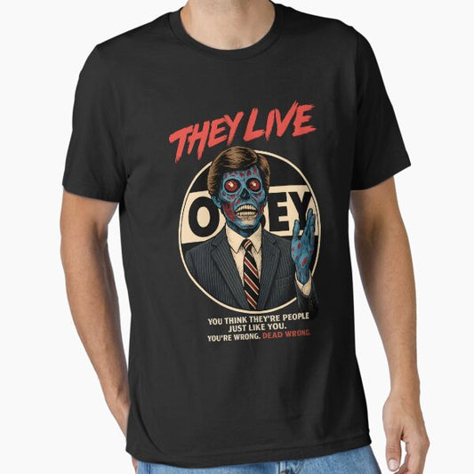 They Live Movie T-Shirt