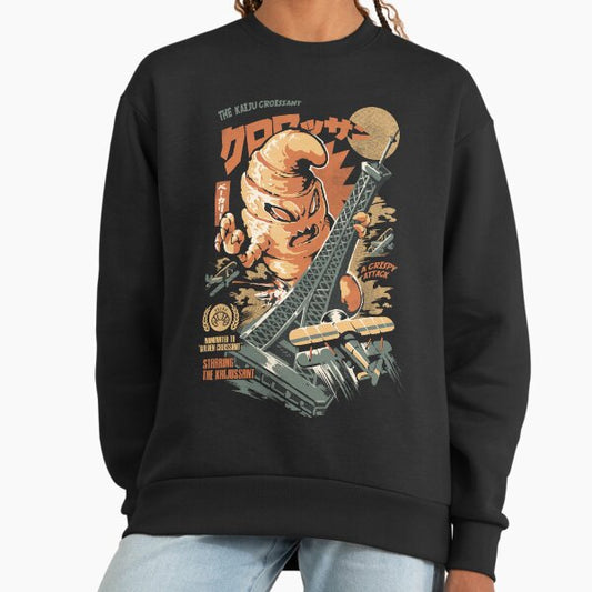 The Kaijussant Black - Back Version Sweatshirt