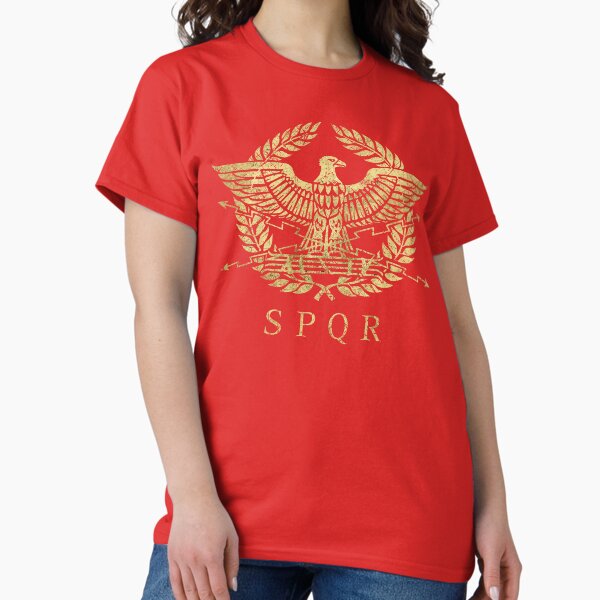 Roman Empire Emblem - Vintage Gold T-Shirt
