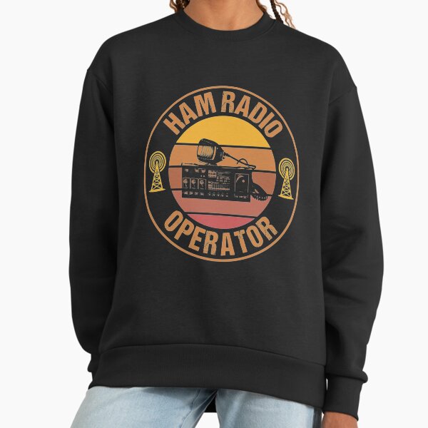 Vintage Ham Radio Operator Retro Style Sweatshirt
