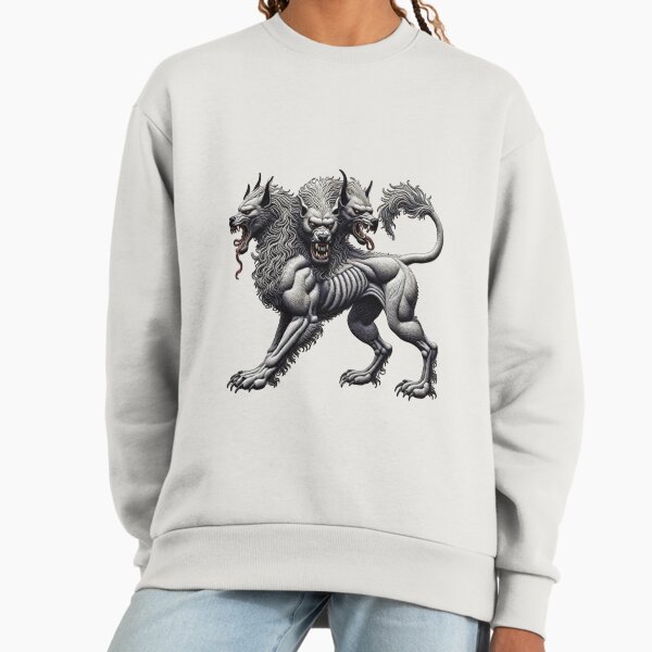 Cerberus the 3 Headed Dog from Hell Sweatshirt