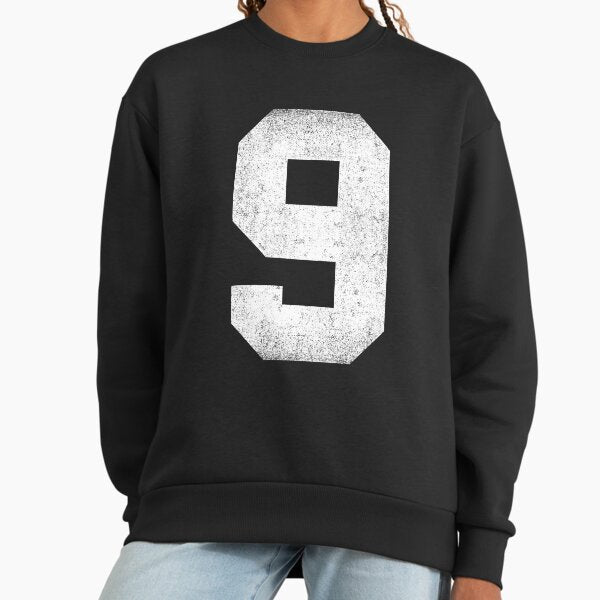 Vintage Number 9 Sports Sweatshirt