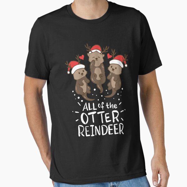Otter Christmas T-Shirt