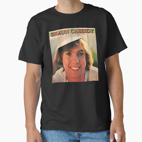 Shaun Cassidy 70s Men's Short Sleeve Crew Neck T Shirt Summer Casual Tee Tops T-Shirt