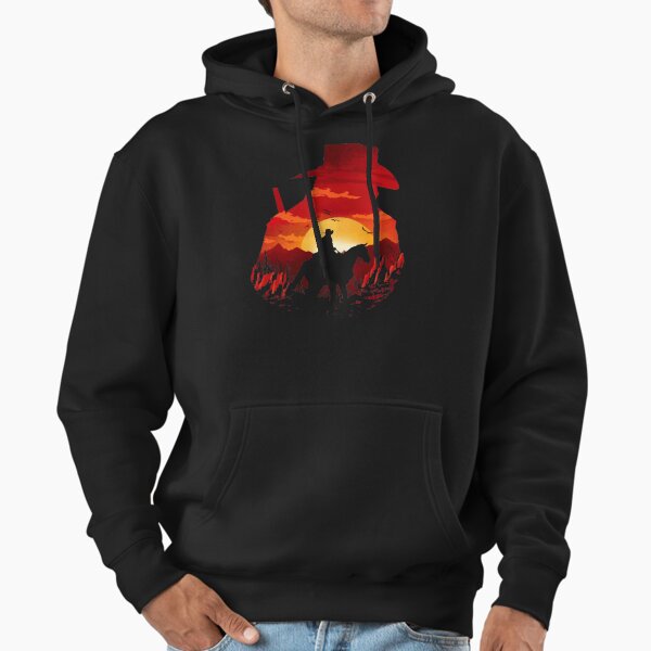 Red-Logo Hoodie