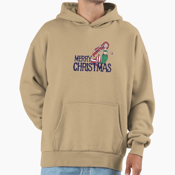Merry Christmas Mermaid Hoodie