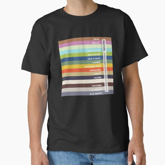 New York Fashion Week palette, Spring Summer 2025 - 15 colors with color names T-Shirt
