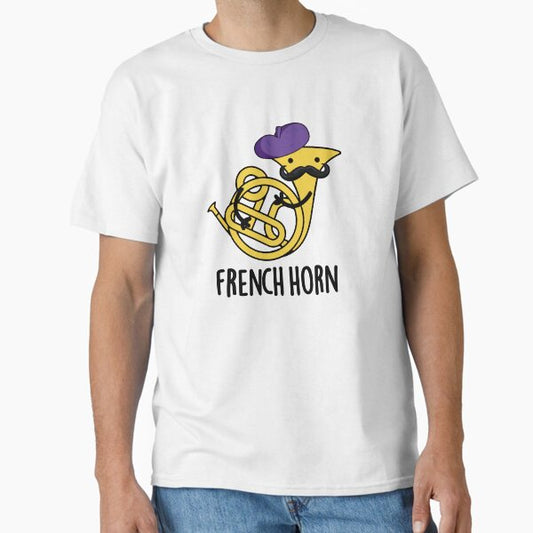 French Horn Funny Instrument Puns T-Shirt