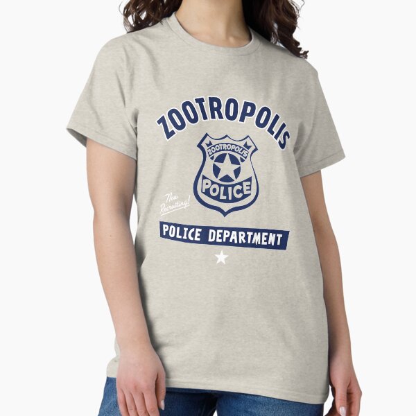 Police Department Badge Bunny T-Shirt