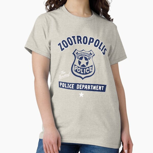 Police Department Badge Bunny T-Shirt