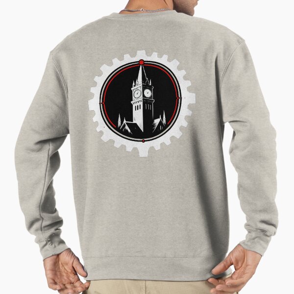 BOTC - A Blood splattered clocktower - The Pale Gear Sweatshirt