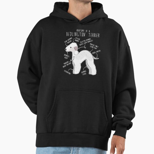 Bedlington Terrier Anatomy Hoodie
