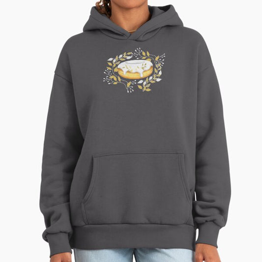 Classy Trashy Doughnut Damask Hoodie