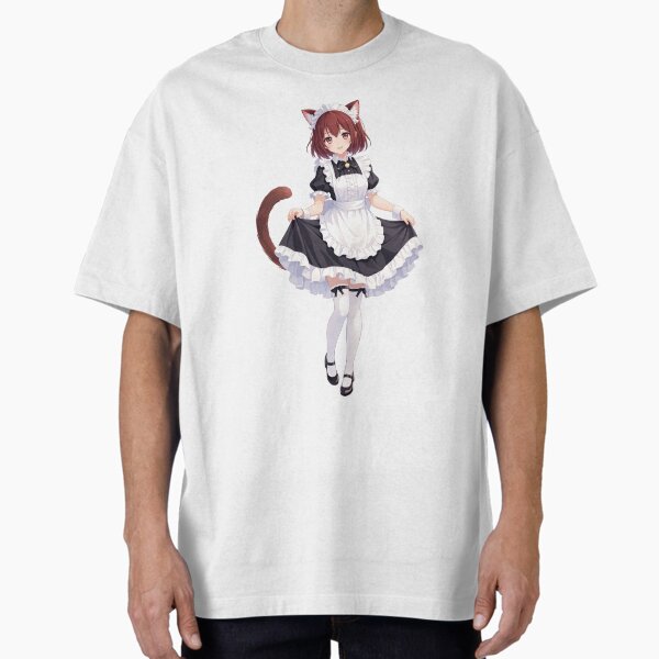 Anime cat girl maid T-Shirt