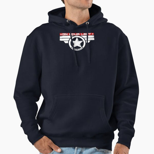 "On Your Left Running Club" Hybrid Inverted Hoodie