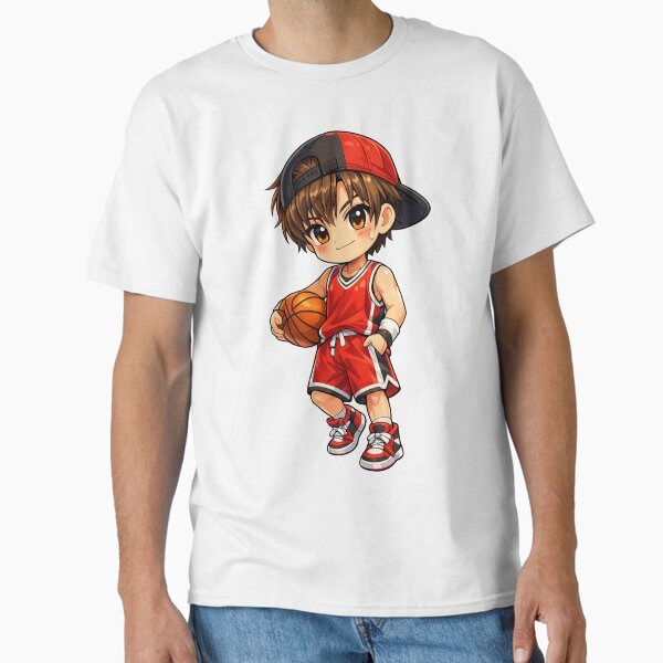 Kawaii Basketball Player T-Shirt