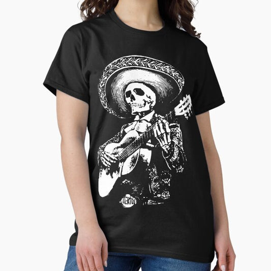 MARIACHI SKULL MEXICAN MUSIC T-Shirt