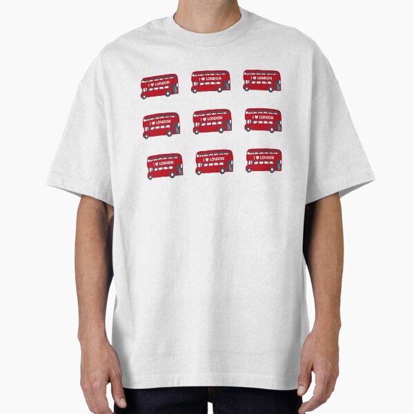 London red bus pattern | London | London bus T-Shirt