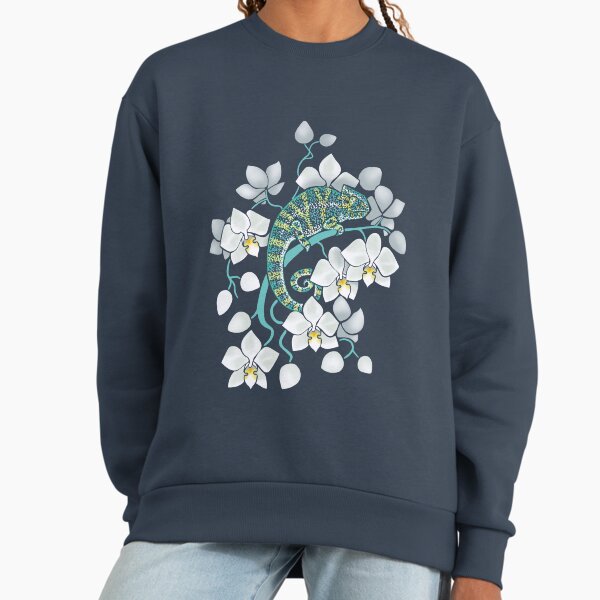 Chameleons and orchids Sweatshirt