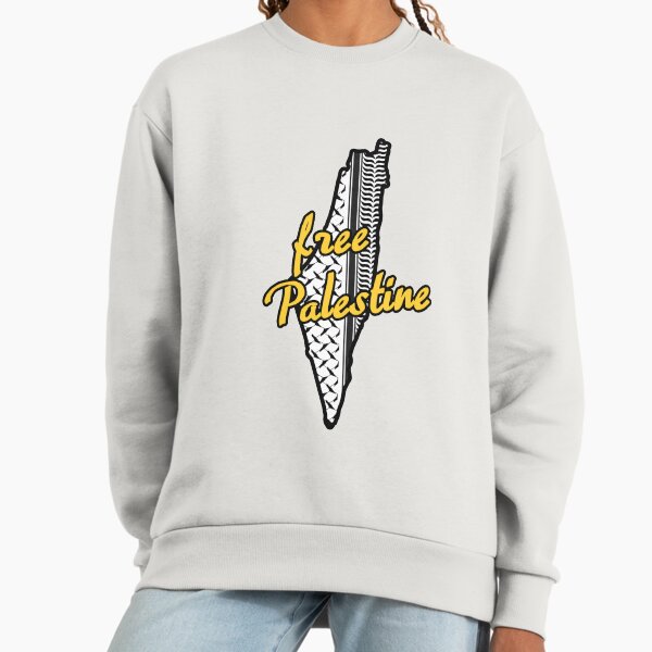 Palestinian keffiyeh | Palestine map Pattern 2 Sweatshirt